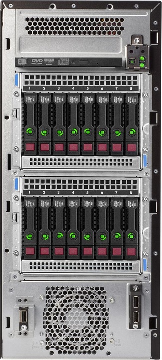 Produktbild HPE ProLiant ML110 (Intel Xeon Silver 4208, 16 GB, Tower Server)