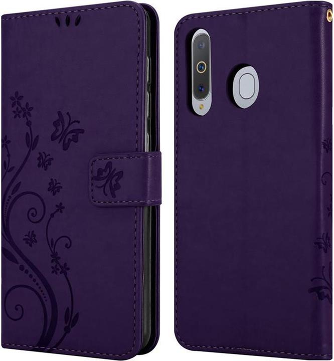 Actual product image Cadorabo Flower Book Cover (Samsung Galaxy A8s)