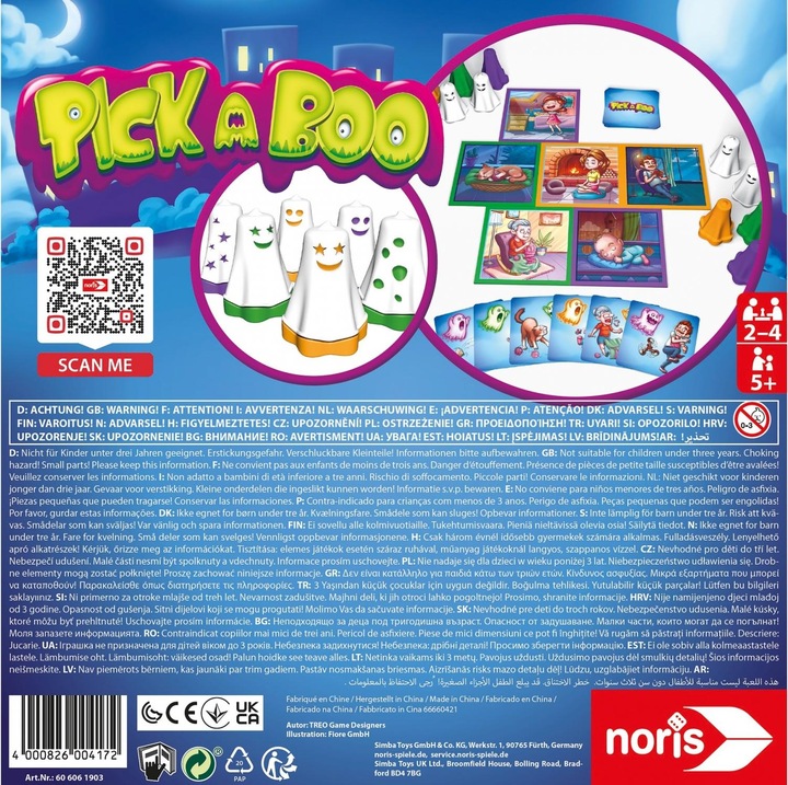 Produktbild Noris Pick-A-Boo (Deutsch)