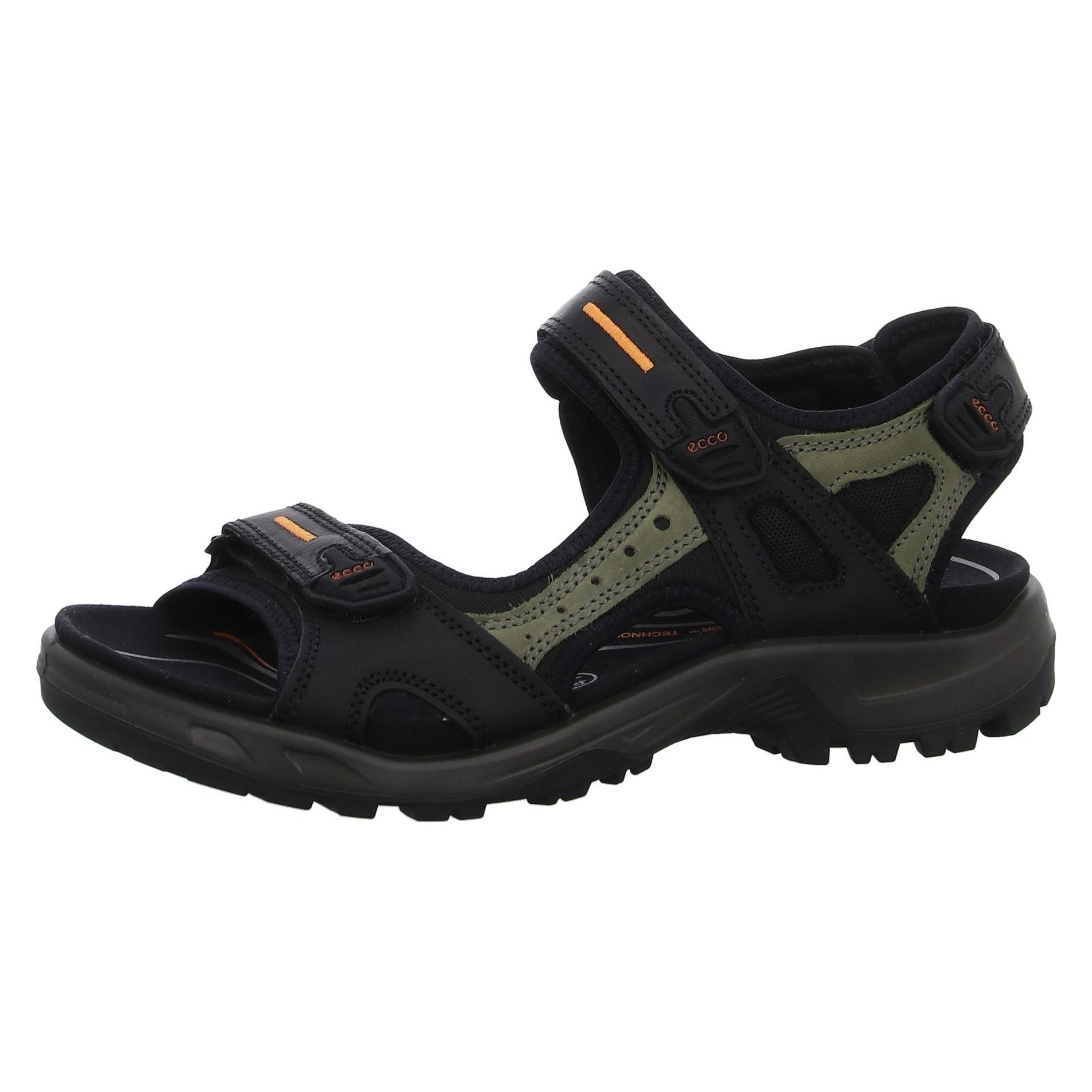 Ecco, Mannen, Sandalen, Sandalen, Zwart, (45)