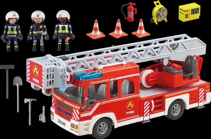 Produktbild Playmobil Feuerwehr-Leiterfahrzeug (9463, Playmobil City Action)
