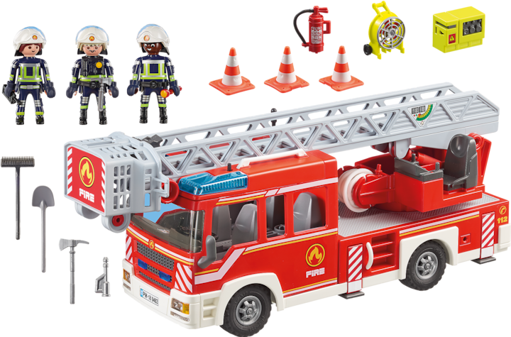 Produktbild Playmobil Feuerwehr-Leiterfahrzeug (9463, Playmobil City Action)