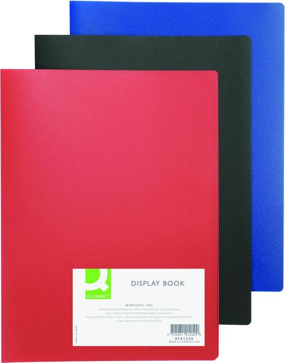 Produktbild Q-Connect Sichtbuch (A4, 1x)