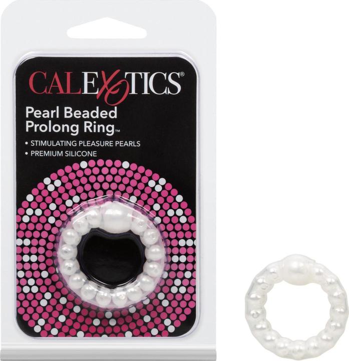 Produktbild CalExotics Pearl Beaded Prolong Ring® - White (3.75 cm)
