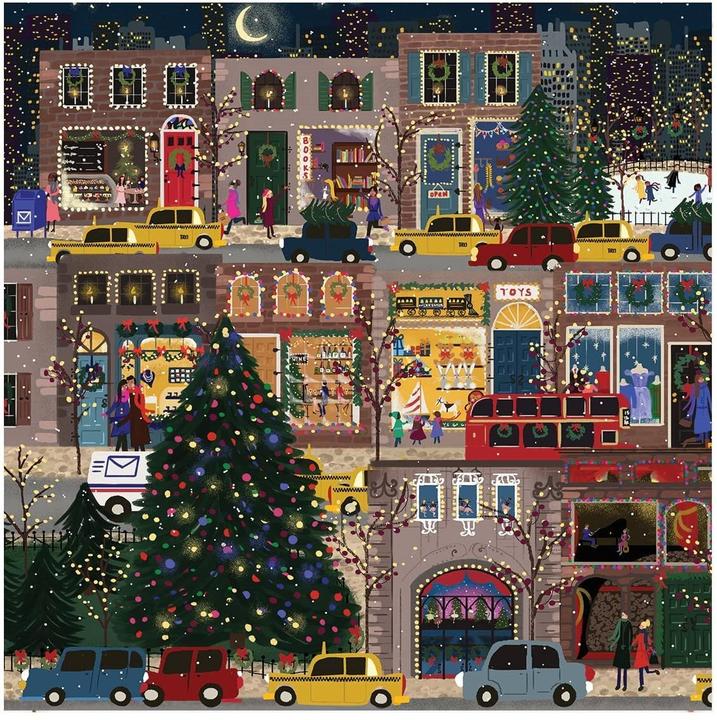 Produktbild Abrams & Chronicle Winter Lights Foil Puzzle (500 Teile)