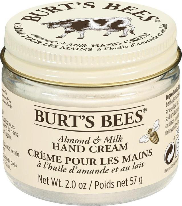 Produktbild Burt's Bees Hand Crème Almond Milk Beeswax (56.60 ml)