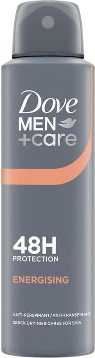 Actual product image Dove Men Care Energizing Antiperspirant Spray 150 Ml (Spray, 150 ml)