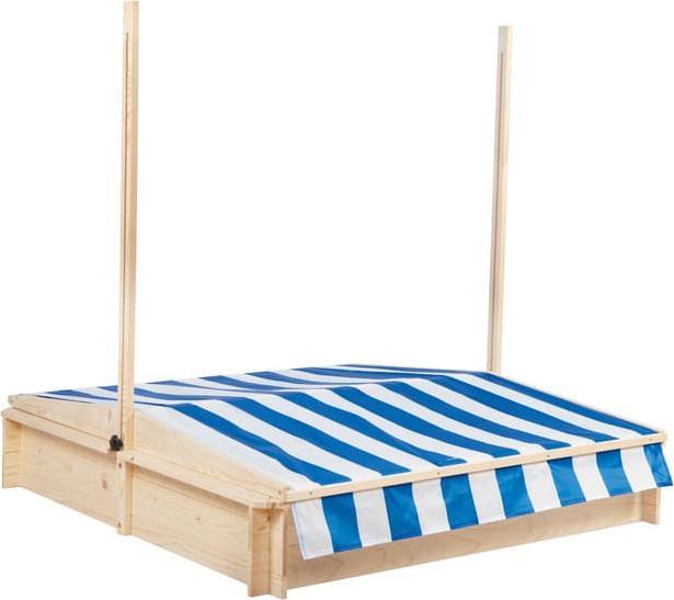 Produktbild Beluga Sandkasten natur mit Dach