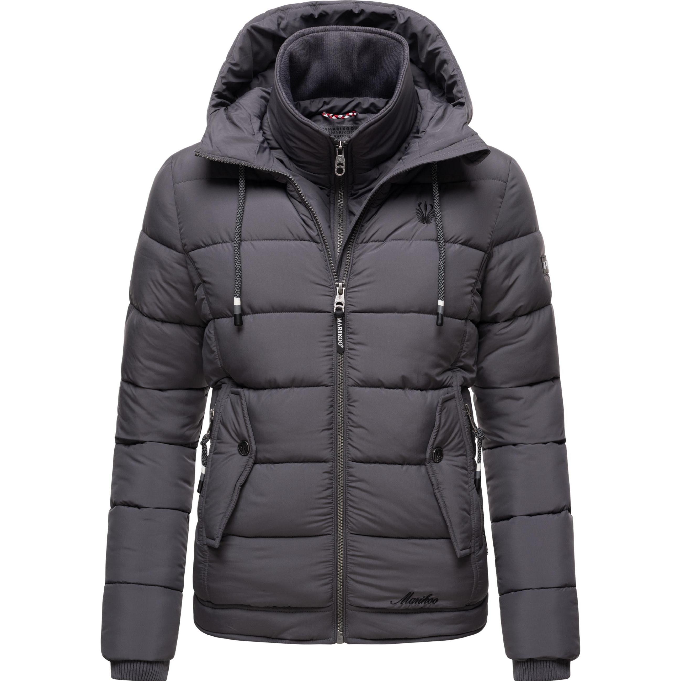 Marikoo, Damen, Jacke, Taisaa Prc (XXL), Grau, XXL