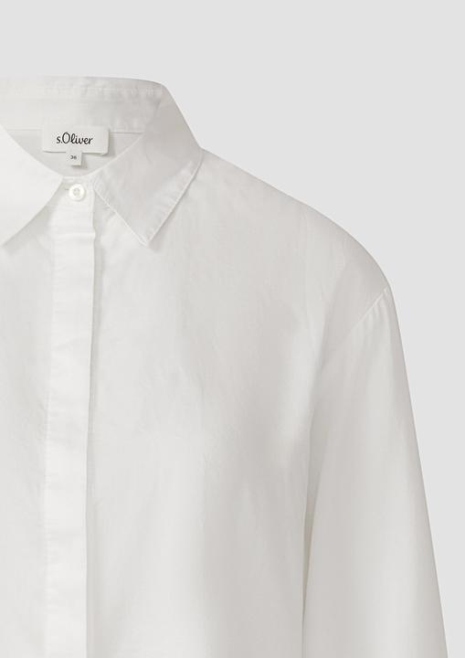 Immagine prodotto s.Oliver Bluse Verkürzte Bluse mit verdeckter Knopfleiste (46)
