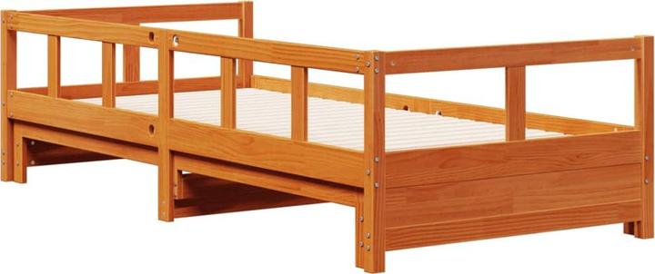 Produktbild vidaXL ausziehbares Tagesbett (90 x 200 cm)