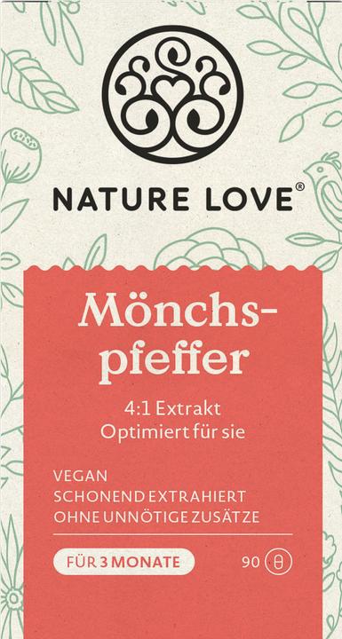 Produktbild Nature Love Mönchspfeffer (90 Stück, Kapseln, 35 g)