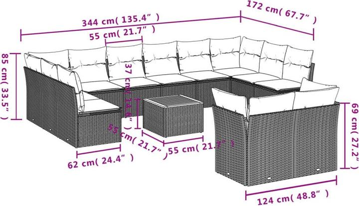 Produktbild vidaXL Romeo