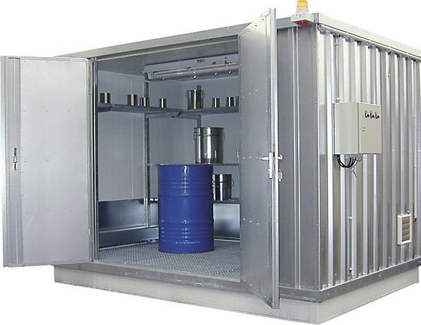 Produktbild kaiserkraft Gefahrstoff-Lagercontainer, kälteisoliert (1000 l)