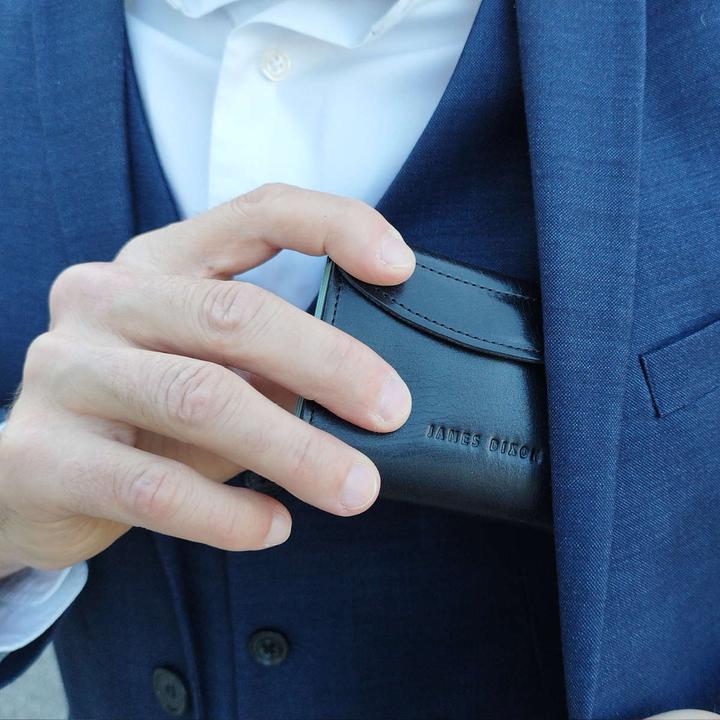 Actual product image James Dixon Wallet Grande Moneda Classic
