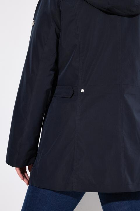 Produktbild Ulla Popken HYPRAR Funktionsjacke, wasserabweisend, Kapuze (46, 48)