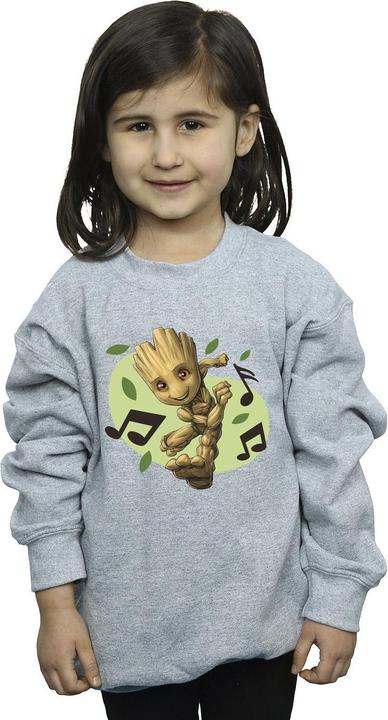 Produktbild Guardians Of The Galaxy Groot Musical Notes Sweatshirt Mädchen (140, 146)