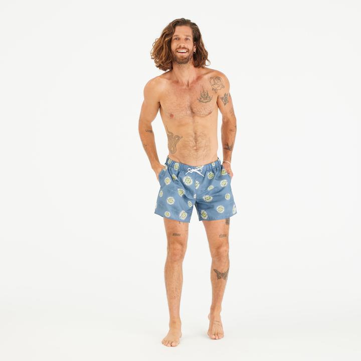 Image du produit Olaian Short de natation pour hommes Surf 100 15" Short - Molecule Blue (XXL)