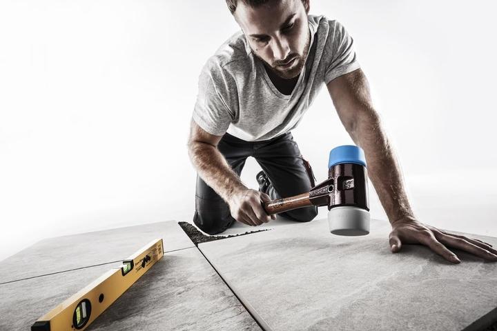 Actual product image Halder SIMPLEX soft-face hammer with TE housing and wooden handle (2760 g)