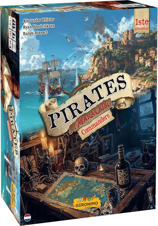 Produktbild Geronimo Games Brettspiel Piraten von Maracaibo Kommandanten Erweiterung
