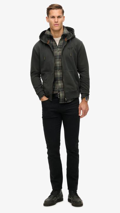 Produktbild Superdry Verwaschene Essential Kapuzenjacke mit Logo (S)