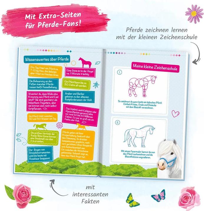 Produktbild Mein Freundealbum - Meine bunte Pferdewelt (Deutsch, Anja Angelmahr, 2018)