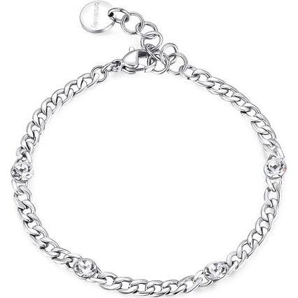 Brosway, Armschmuck, Steel bracelet with Symphonia BYM85 crystals (L)
