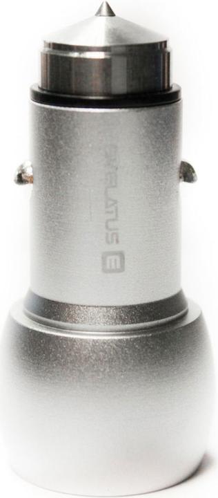 Image du produit Evelatus Chargeur de voiture ECC01 2USB port 3.1A avec outil d'évasion en acier inoxydable