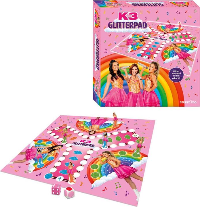 Produktbild K3 Brettspiel - Glitzerpfad