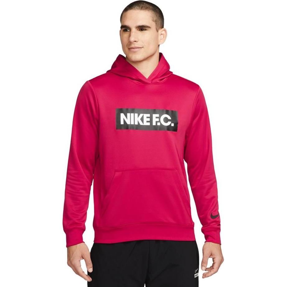 Thumbnail - Nike, Herren, Pullover, Herren NK DF FC Libero Kapuzenpullover pink DC9075 614, Pink, (M)