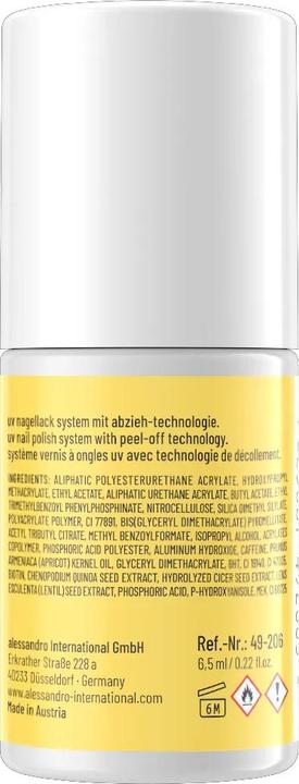 Produktbild Alessandro International Striplac UV Colour Banana Drama 6.5 ml (206 Banana Drama, UV-Gel Lack)