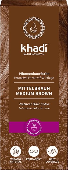 Produktbild Khadi Pflanzenhaarfarbe (Braun)