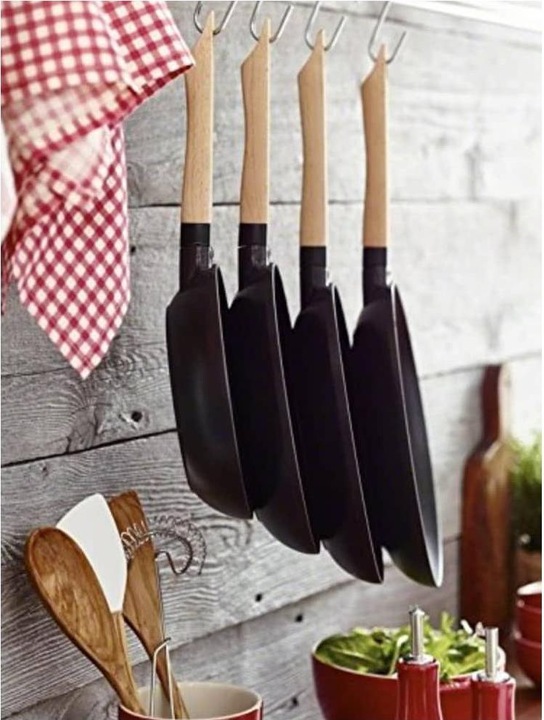 Produktbild Staub Bratpfanne mit Holzgriff, 26 cm (26 cm, Bratpfanne, Gusseisen)
