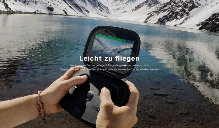 Actual product image GoPro Karma incl. Hero 5 (20 min, 1950 g, 12 Mpx)
