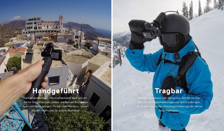 Actual product image GoPro Karma incl. Hero 5 (20 min, 1950 g, 12 Mpx)