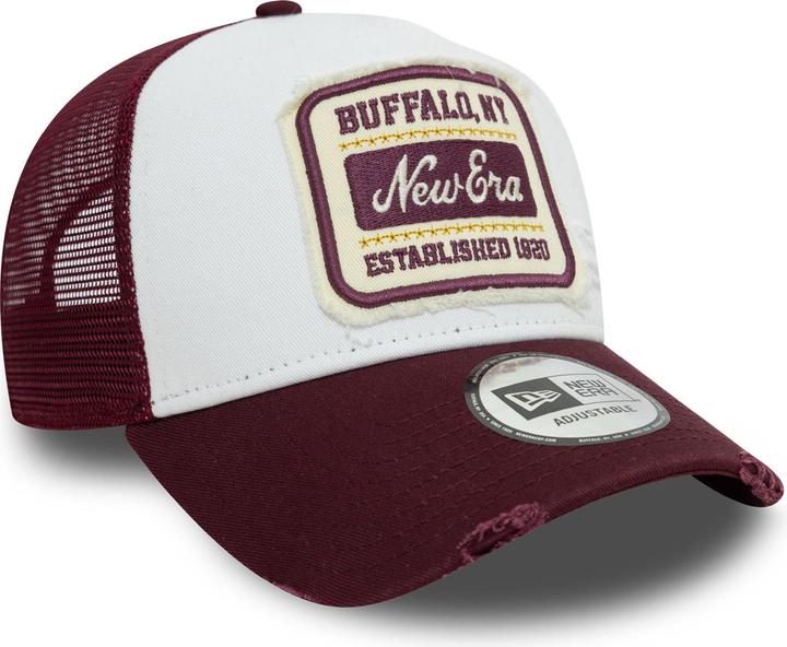 Produktbild New Era Distress Vintage Mesh Trucker Cap - BRAND PATCH