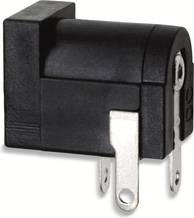 Actual product image Eneroid Hollow socket, PCB mounting, 5.5/2.1 mm