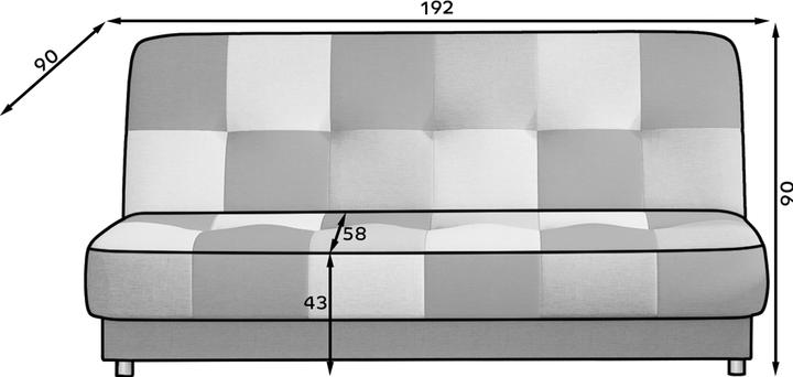 Produktbild ELTAP Cayo (3-Sitzer)