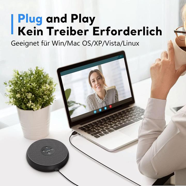 Actual product image EMeet Konferenzlautsprecher mit Geräuschreduzierung
