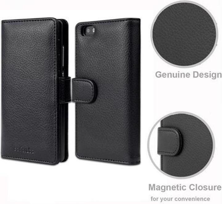 Image du produit Cadorabo Book avec 3 pochettes pour cartes Couverture (Huawei P8 Lite)