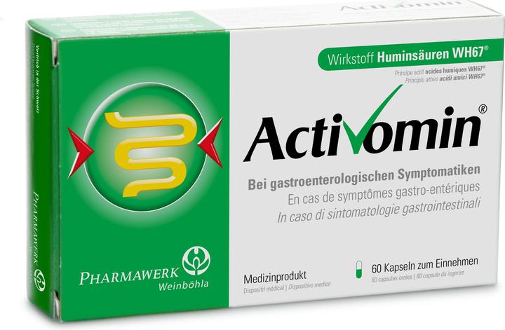 Produktbild Pharmawerk Weinböhla Activomin (60 Stück, Kapseln, 60 g)