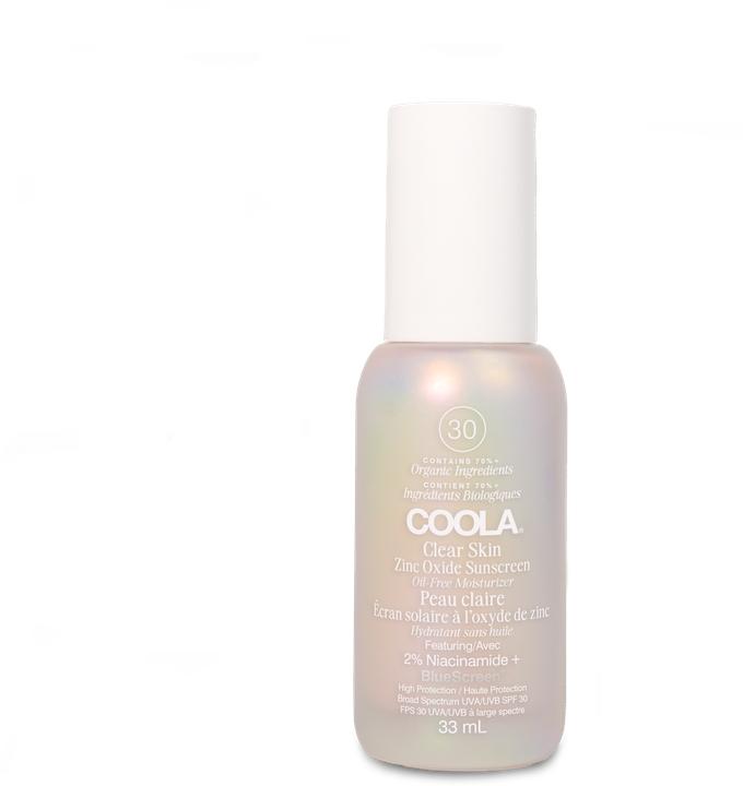 Actual product image Coola Suncare Clear Skin Zinc Oxide Sunscreen (Suntan cream, SPF 30, 33 ml)