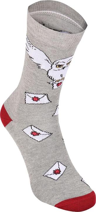 Actual product image Unisex Adult Hedwig Hogwarts Letter Socks (L/XL)