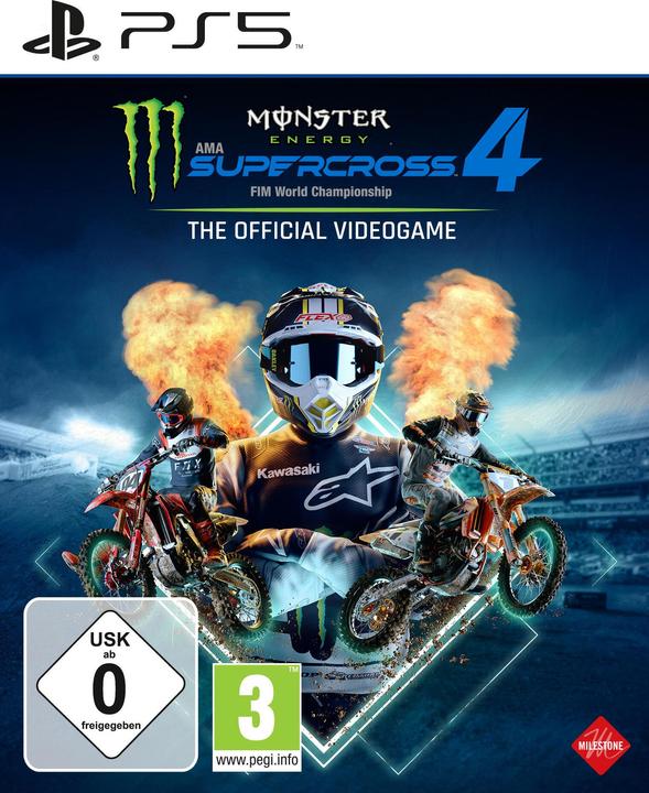 Image du produit Milestone Monster Energy Supercross 5 (PS5, Multilingue)