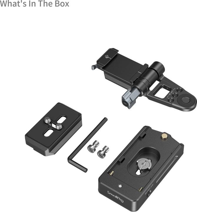 Produktbild SmallRig NP-F Battery Adapter Mount Plate Kit for Mirrorless Cameras 4696 (Kamera Akku)