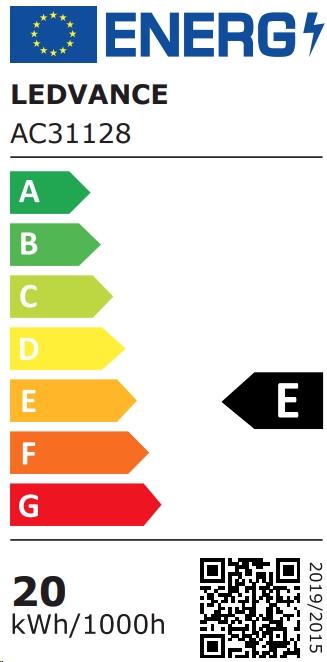 Energie-Label Osram LED-Lampe (E27, 19 W, 2452 lm, 1 x, E)