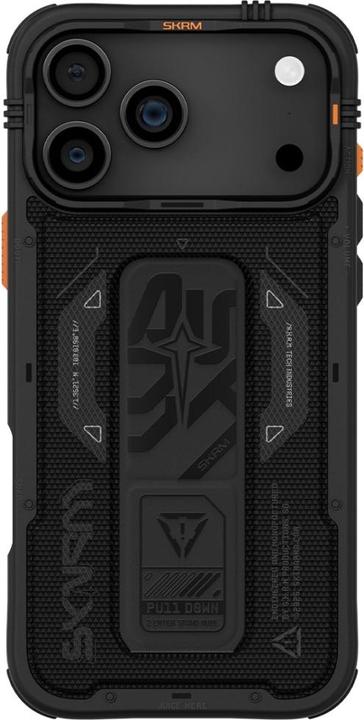 Produktbild Skinarma Phantom Case for iPhone 17 Pro Max Magnetic Charging + Grip Stand Black