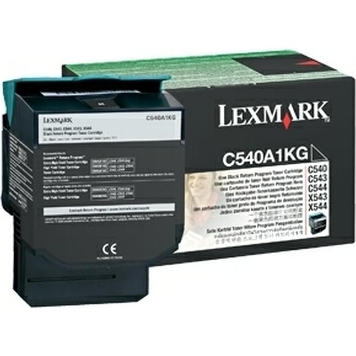 Lexmark, Toner, C540a1kg (BK)