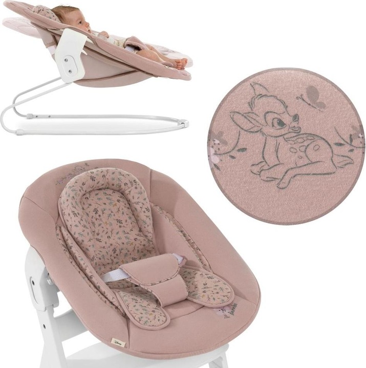 Actual product image Hauck Alpha Bouncer 2in1 Bambi Rose