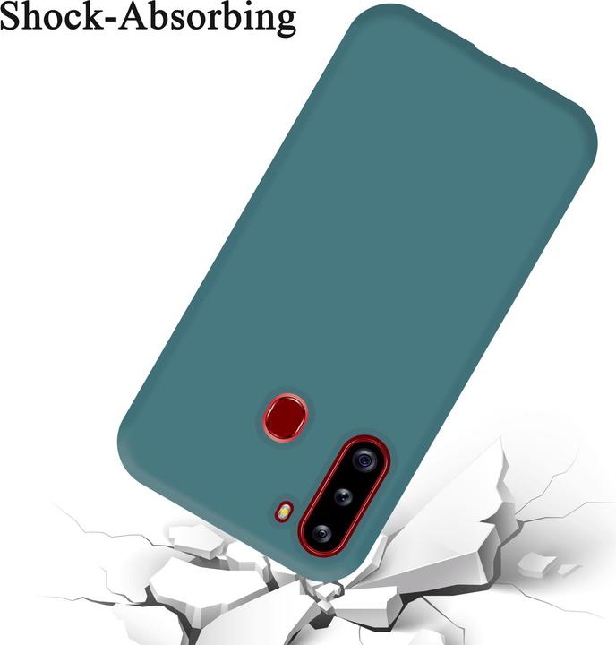 Immagine prodotto Cadorabo Copertura della cassa del silicone liquido TPU (Samsung Galaxy A21)